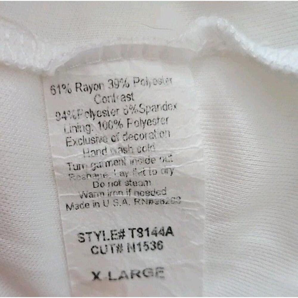 Cal Style Tunic Sz XL Rayon poly lined embroidery USA sleeveless - Picture 7 of 9